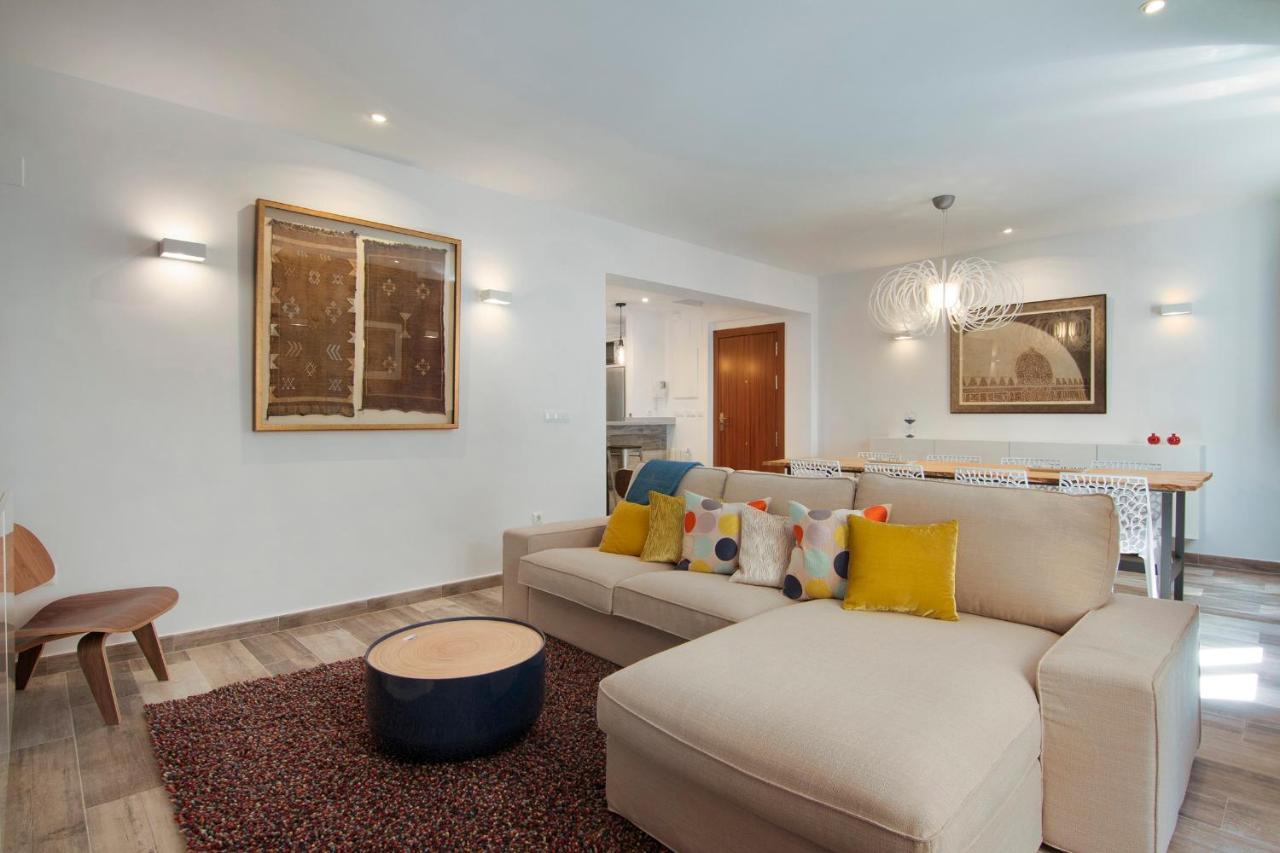 El Piso Del Arte...Un Espacio Muy Especial Y Unico Apartman Granada Kültér fotó
